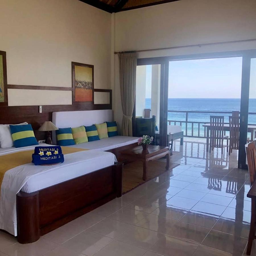 Meditasi Bungalows & Villas Амед Экстерьер фото